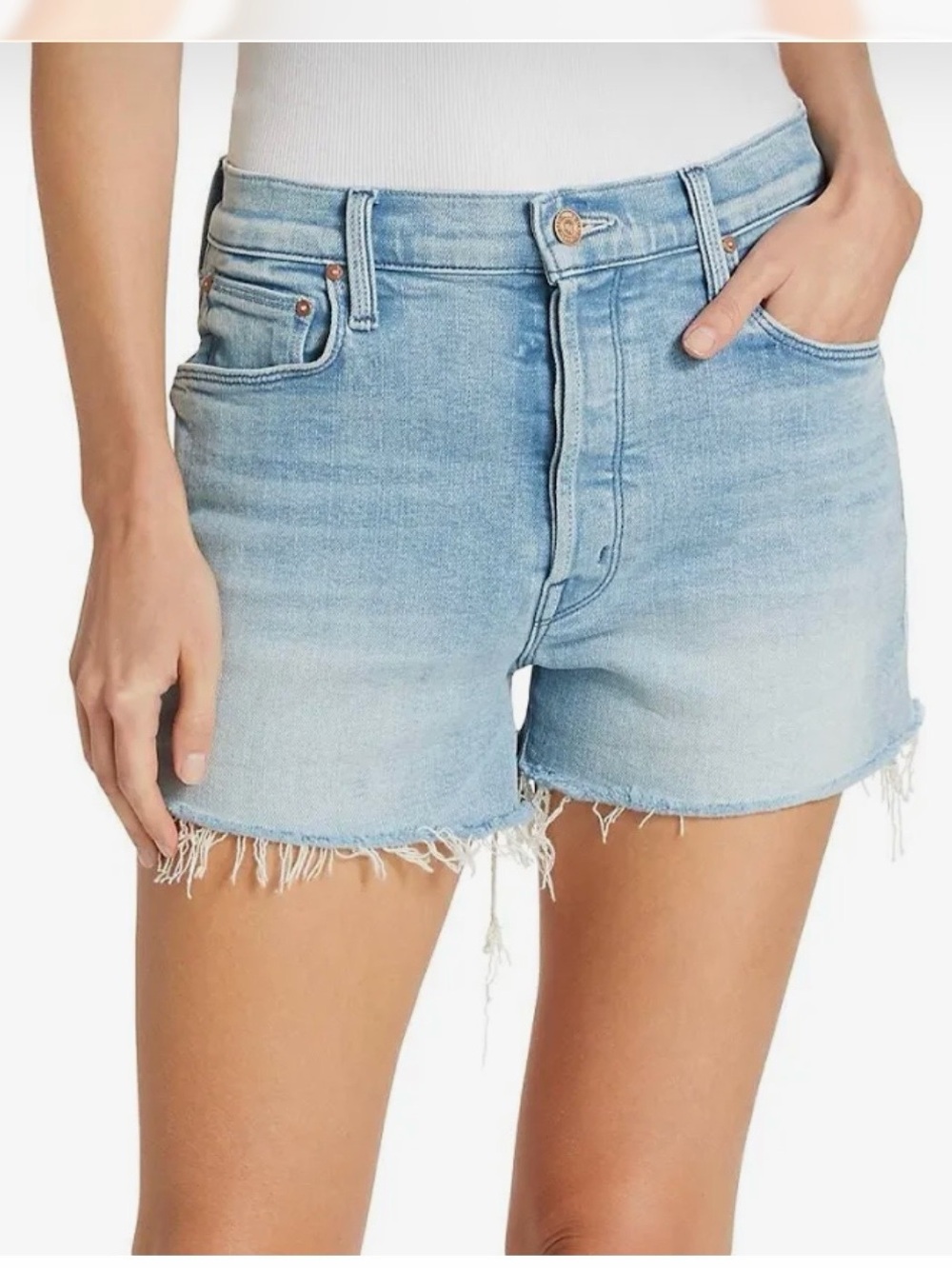 Mother denim Women's The Proper Shorts size 24